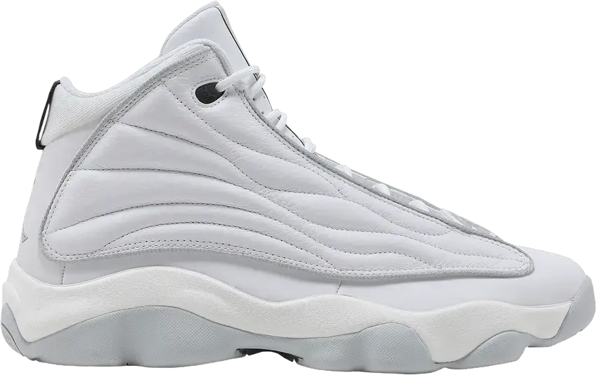  Jordan Pro Strong White Silver