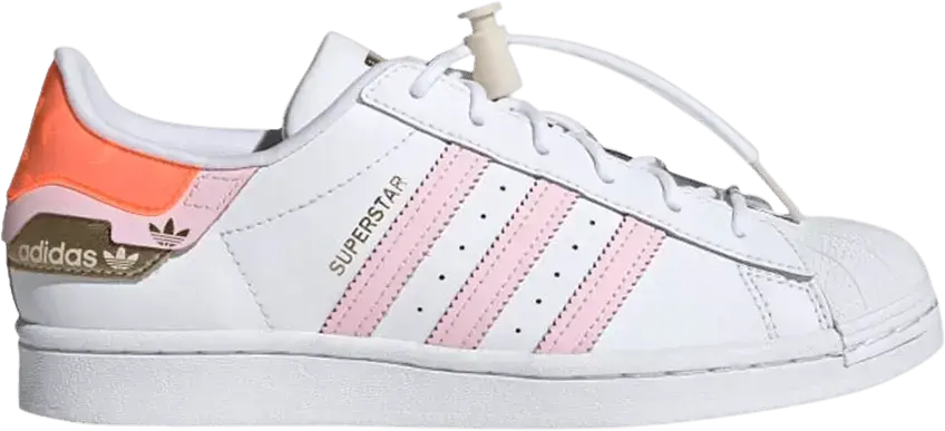  Adidas Wmns Superstar &#039;White Clear Pink&#039;
