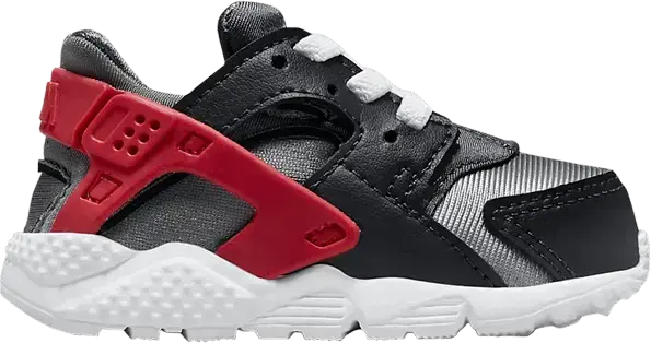  Nike Huarache Run TD &#039;Dark Smoke Grey University Red&#039;