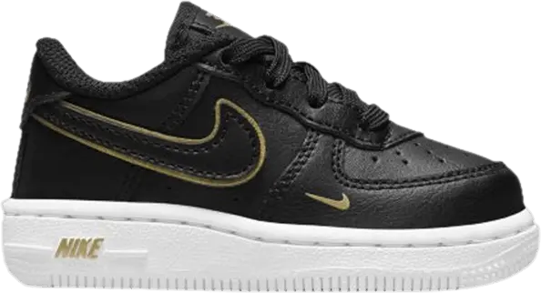  Nike Force 1 LV8 TD &#039;Metallic Swoosh Pack - Black&#039;