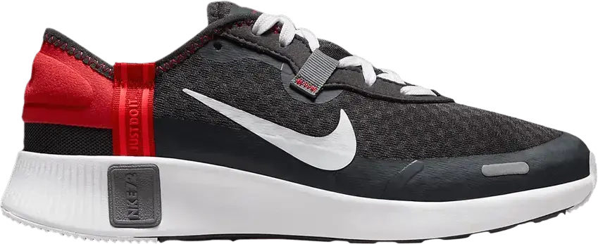  Nike Reposto GS &#039;Dark Smoke Grey University Red&#039;