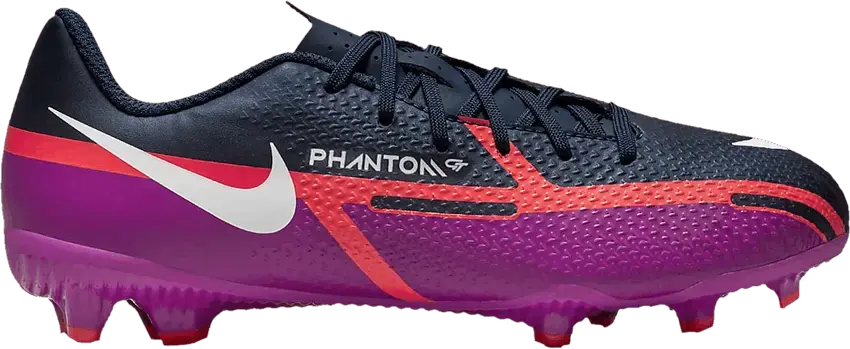  Nike Phantom GT2 Academy MG GS &#039;Vivid Purple&#039;