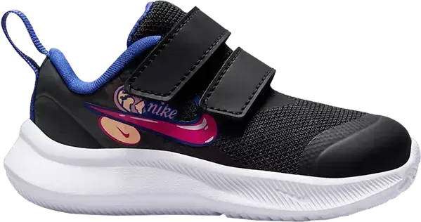  Nike Star Runner 3 SE TD &#039;Black Pink Rise&#039;