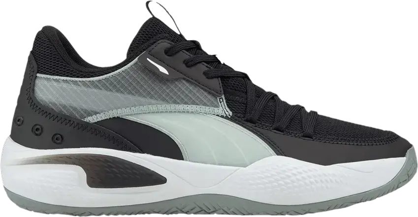  Puma Court Rider Team &#039;Black White&#039;