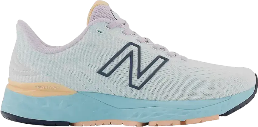  New Balance Wmns Fresh Foam 880v11 4E Wide &#039;White Blue Chill&#039;