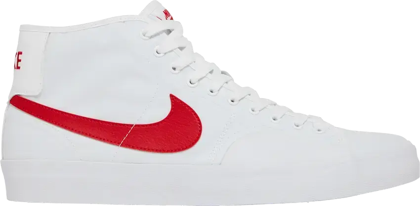  Nike Blazer Court Mid SB &#039;White University Red&#039;