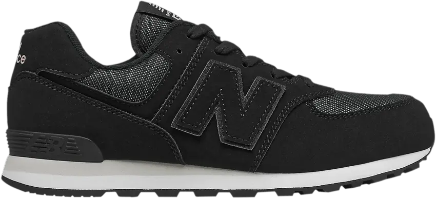  New Balance 574 Fashion Metallic Black (GS)