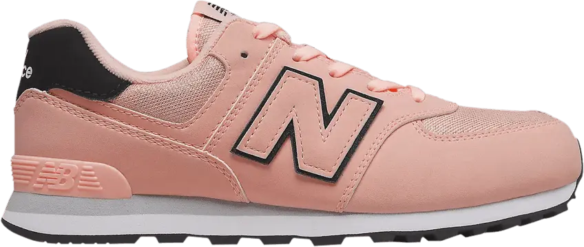  New Balance 574 Big Kid &#039;Fashion Metallic - Cloud Pink&#039;