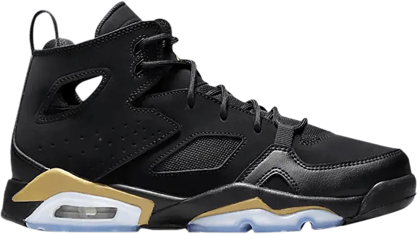  Jordan Flight Club 91 GS &#039;Black Metallic Gold&#039;