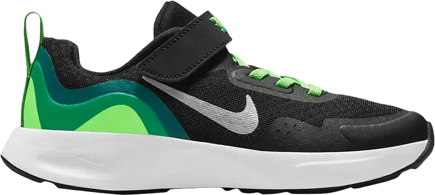  Nike Wearallday PS &#039;Black Green Strike&#039;