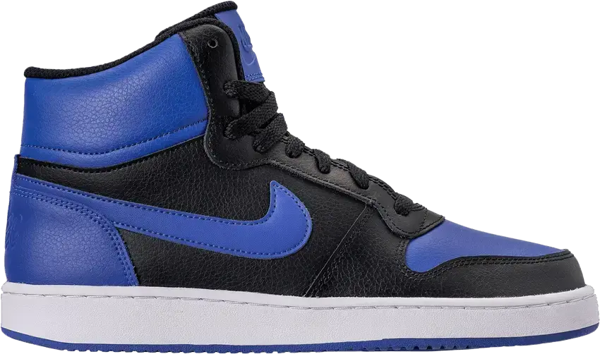  Nike Ebernon Mid Black Game Royal