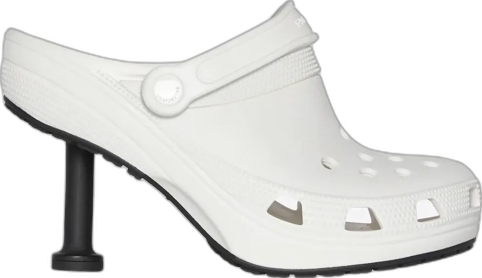  Balenciaga x Crocs Madame 80MM White (Women&#039;s)