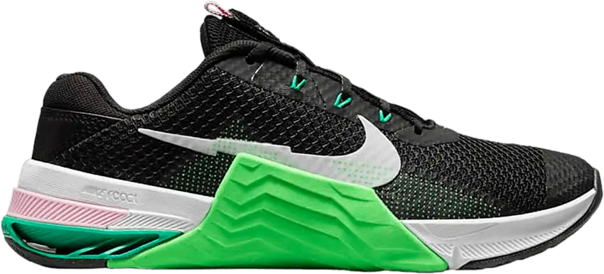  Nike Wmns Metcon 7 &#039;Black Green Strike&#039;
