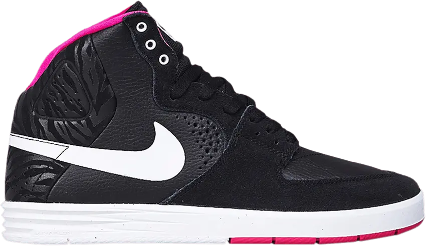 Nike Paul Rodriguez 7 High SB &#039;Black Pink Foil&#039;