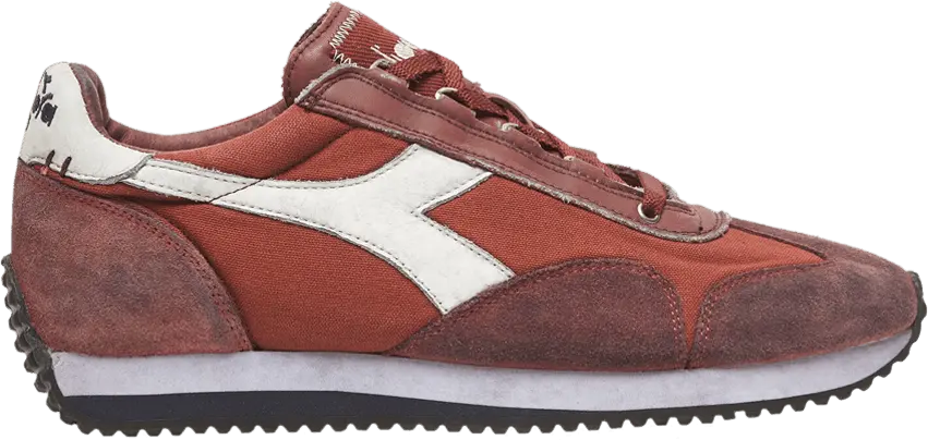  Diadora Equipe H Dirty Stone Wash Evo &#039;Burn Red&#039;