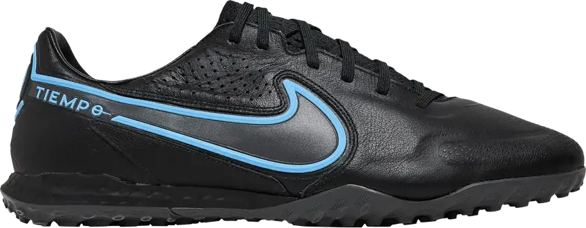  Nike React Tiempo Legend 9 Pro TF &#039;Black Iron Grey&#039;
