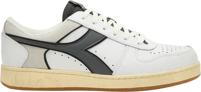  Diadora Magic Basket Low Icona &#039;White Steel Grey&#039;