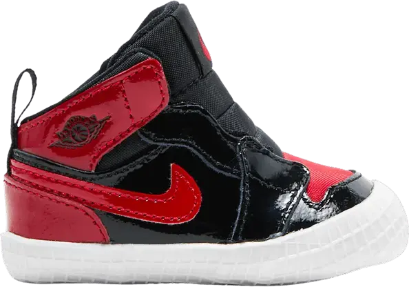  Jordan 1 Crib Bootie Bred Patent (I)