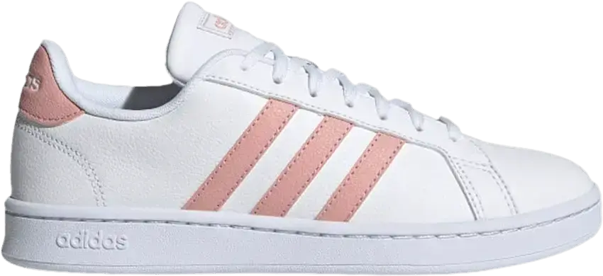  Adidas Wmns Grand Court &#039;White Wonder Mauve&#039;