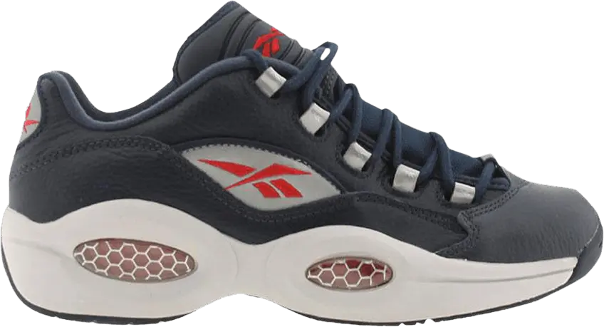  Reebok Question Low &#039;Navy Red&#039;
