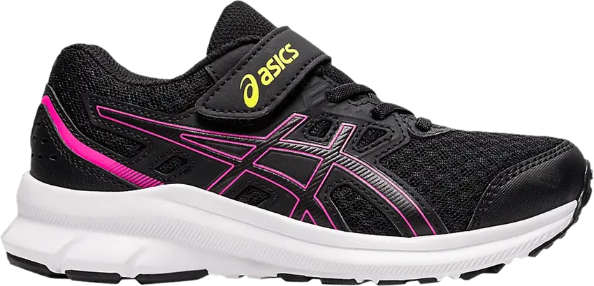  Asics Jolt 3 PS &#039;Black Hot Pink&#039;