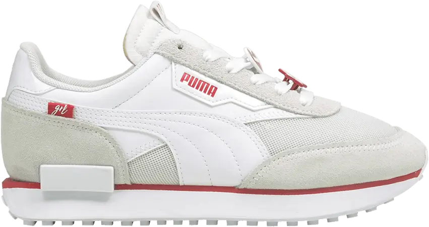  Puma Future Rider Galentine&#039;s Day White Virtual Pink (Women&#039;s)