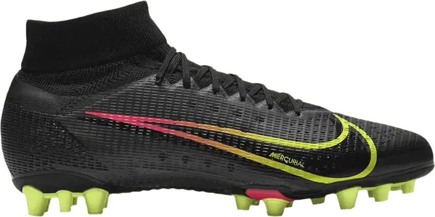  Nike Mercurial Superfly 8 Pro AG &#039;Black x Prism Pack&#039;