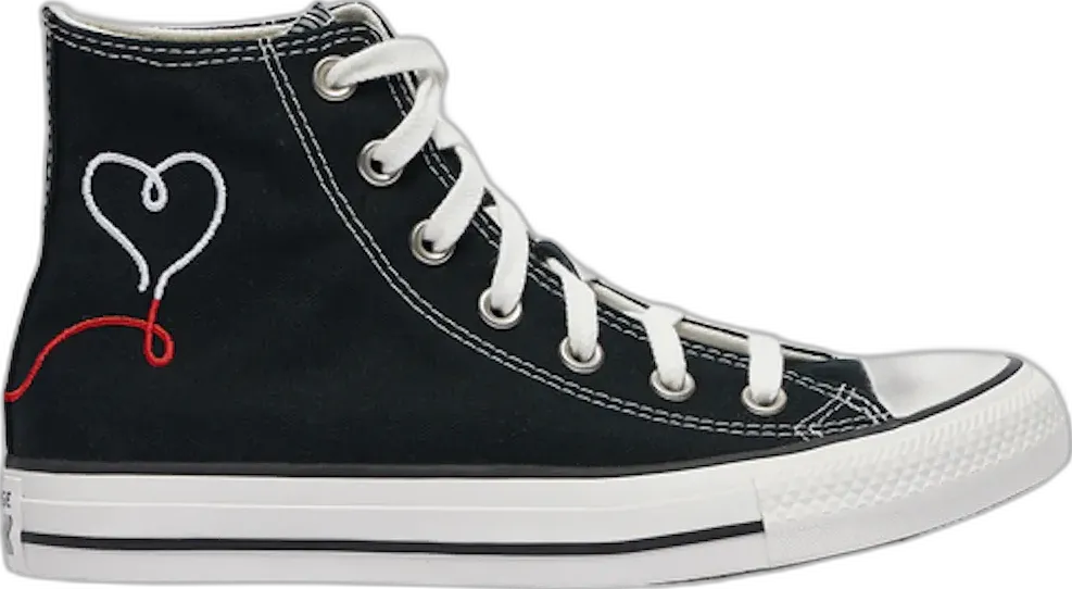 Converse Chuck Taylor All-Star Hi Made with Love Black
