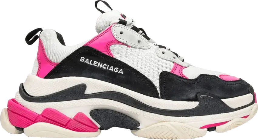  Balenciaga Wmns Triple S Trainer 2018 &#039;Pink&#039;