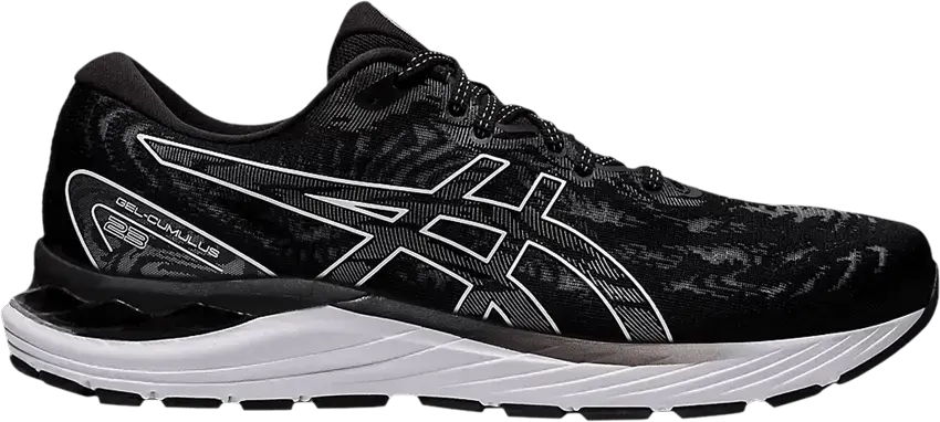  Asics ASICS Gel-Cumulus 23 Black White (2E)