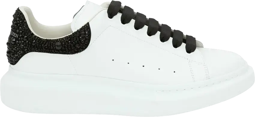  Alexander Mcqueen Alexander McQueen Oversized Sneaker &#039;White Black Crystal&#039;