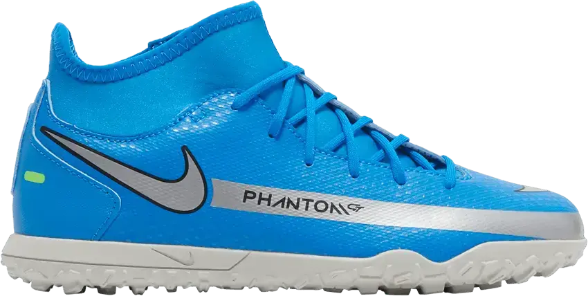  Nike Phantom GT Club DF TF Photo Blue Metallic Silver (GS)
