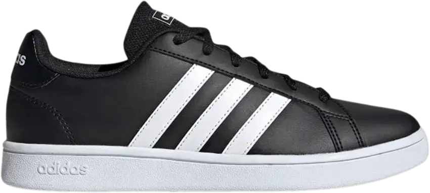  Adidas Wmns Grand Court Base &#039;Black White&#039;