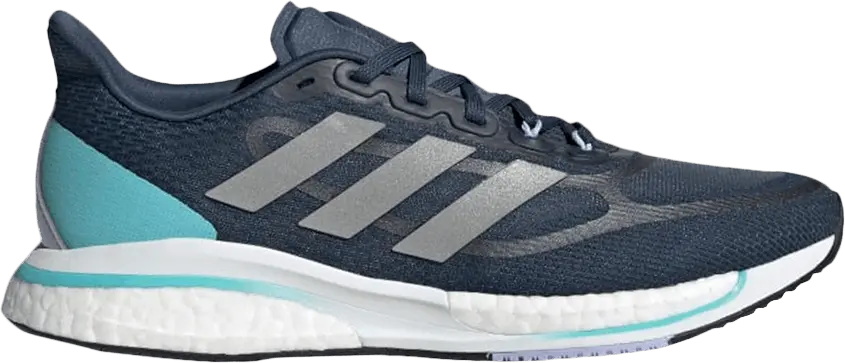  Adidas adidas Supernova Crew Navy Pulse Aqua (Women&#039;s)