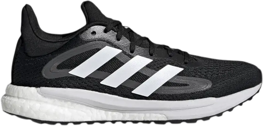  Adidas adidas SolarGlide 4 ST Black Grey (Women&#039;s)