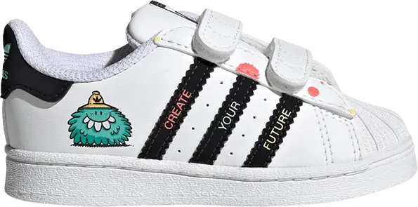  Adidas Kevin Lyons x Superstar Infant &#039;Create Your Future&#039;