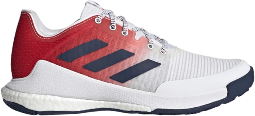  Adidas adidas Crazyflight Team Collegiate Red Navy (Women&#039;s)