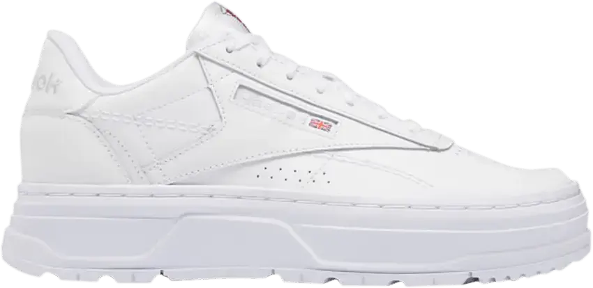  Reebok Club C Double Geo Footwear White (Women&#039;s)