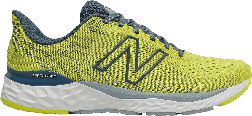  New Balance Fresh Foam 880v11 2A Wide &#039;Sulphur Yellow&#039;