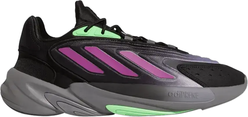  Adidas adidas Ozelia Black Purple Screaming Green