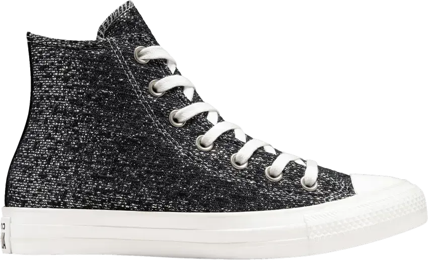  Converse Wmns Chuck Taylor All Star High &#039;Metallic Shimmer - Black&#039;