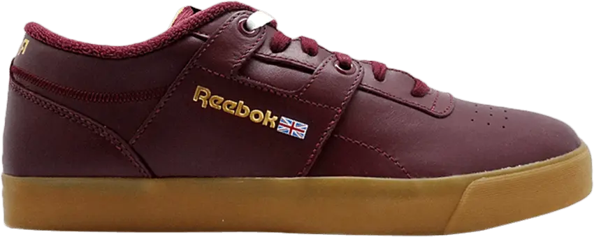  Reebok Vulcanized Workout Low Burgundy