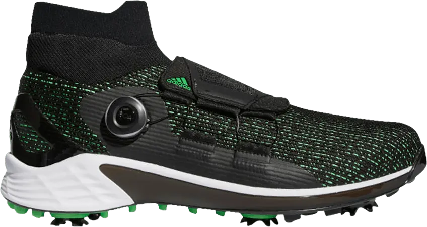  Adidas ZG21 Motion Primegreen BOA Mid &#039;Black Screaming Green&#039;
