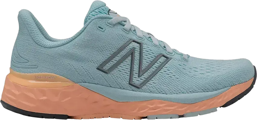  New Balance Wmns Fresh Foam 880v11 Wide &#039;Pale Blue Light Mango&#039;