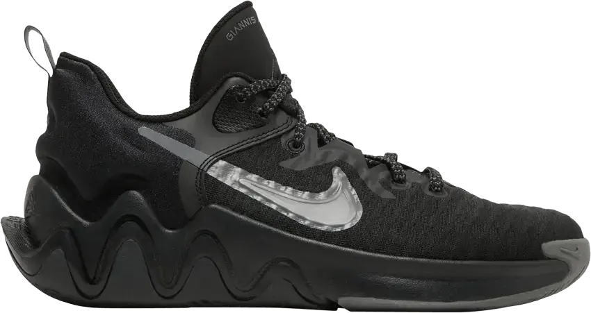  Nike Giannis Immortality GS &#039;Black Iron Grey&#039;