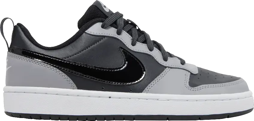  Nike Court Borough Low 2 GS &#039;Anthracite Stadium Grey&#039;