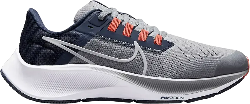  Nike Air Zoom Pegasus 38 GS &#039;Particle Grey Midnight Navy&#039;