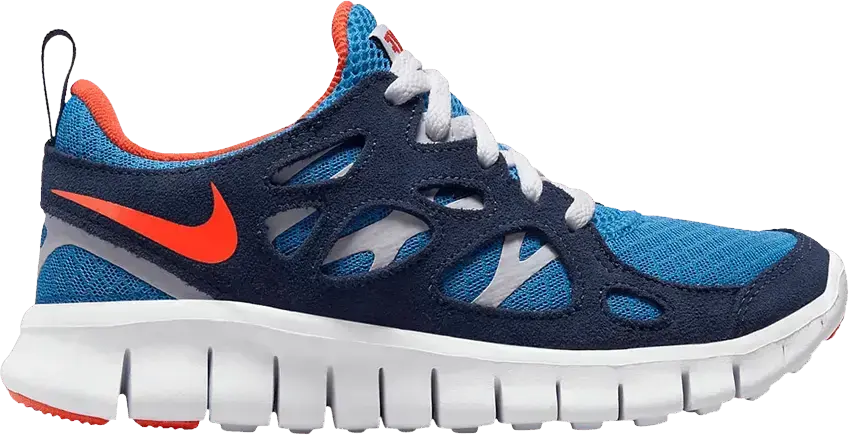  Nike Free Run 2 GS &#039;Light Photo Blue Orange&#039;