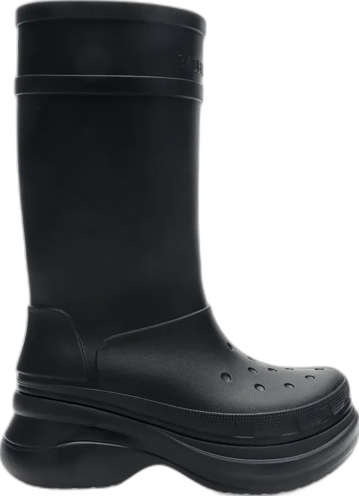  Balenciaga x Crocs Boot Black