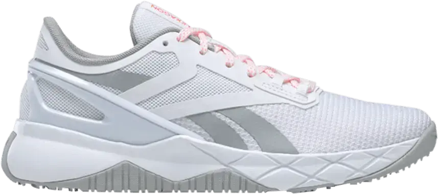  Reebok Wmns Nanoflex TR &#039;White Pure Grey&#039;